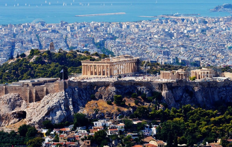 akropolis atena, građevina