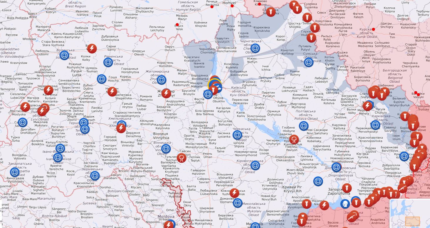 ukrajinska mapa